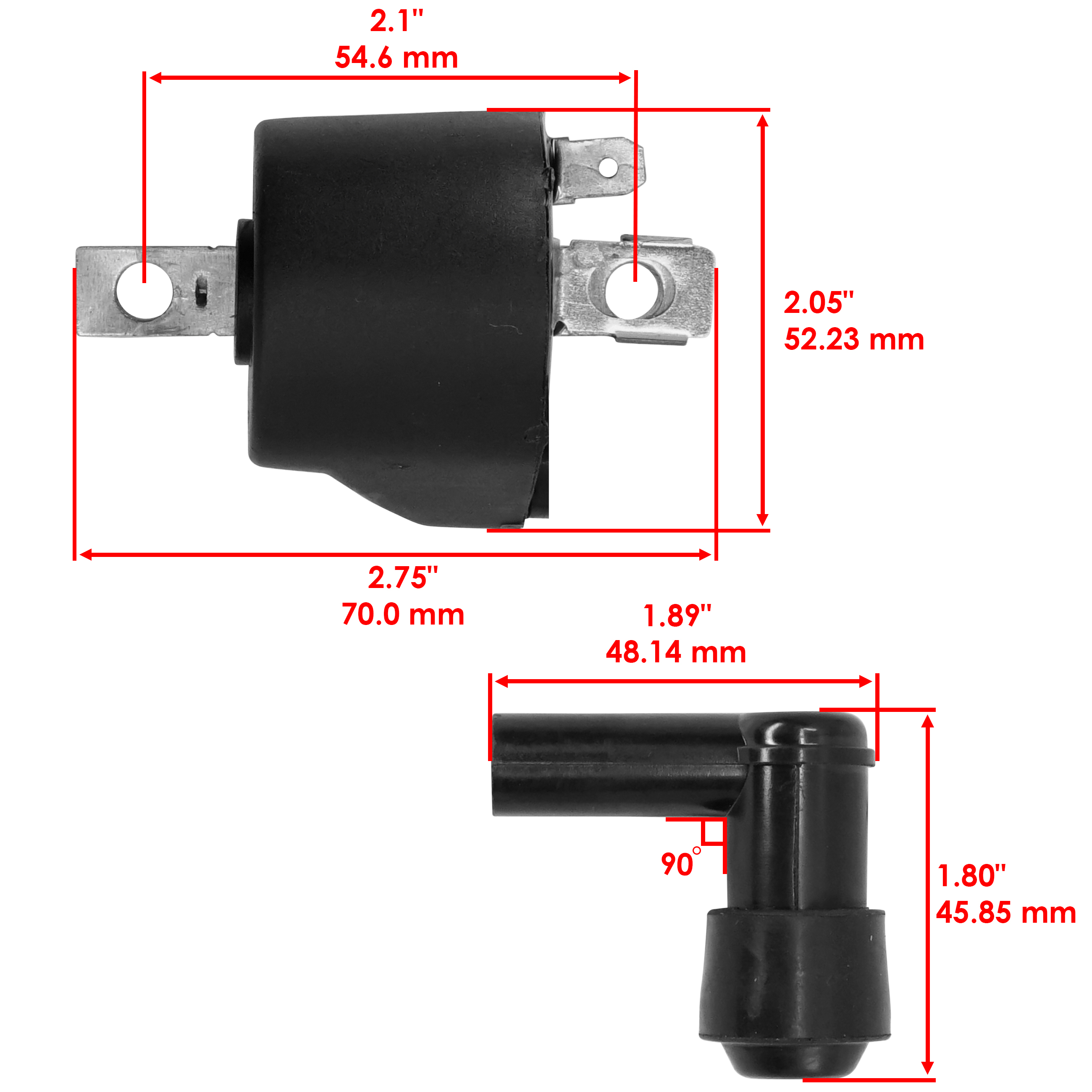 Ignition Coil for Polaris ATV 3083923 Ignition Coil